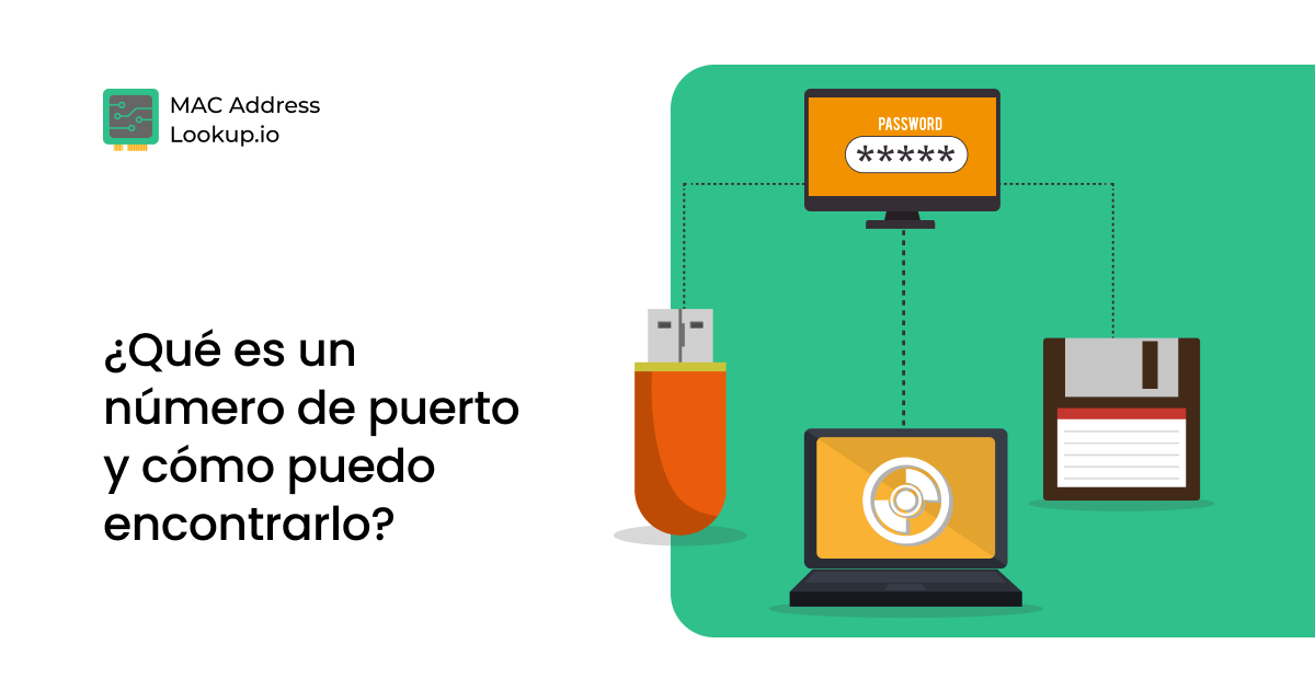 ¿Qué es un número puerto y cómo puedo encontrarlo?