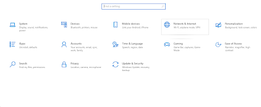 View Network Internet