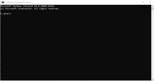 command prompt